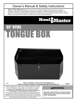 Haul-Master Item 61602-UPC 792363616027 Owner's manual