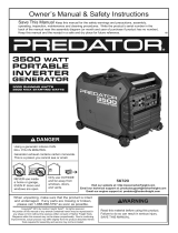 Predator Item 56720 Owner's manual