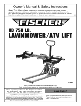 Fischer 63298 Owner's manual