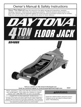 Daytona Item 64201 Owner's manual