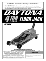 Daytona Item 64782 Owner's manual