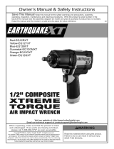 Earthquake XT Item 57157-UPC 792363571579 Owner's manual