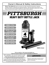 Pittsburgh 56734 Owner's manual