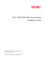 H3C WA2620i-AGN Installation guide