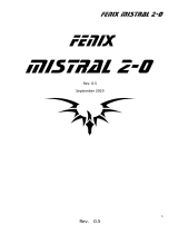 Fenix Mistral 2-0 User manual