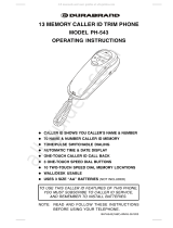 Lenoxx Durabrand PH-543 Operating Instructions Manual