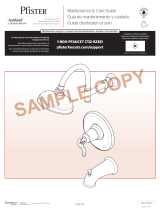 Pfister LG89-7YPY User guide