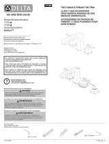 Delta Faucet T2764-SS Installation guide