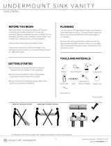 Signature Hardware 441657 Installation guide