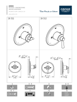 GROHE 19312001 Installation guide