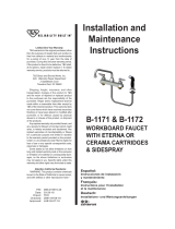 T&S B-1171 Installation guide