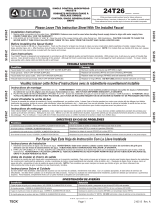 Delta Faucet 24T2673-LS Installation guide