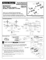 American Standard 7430451.295 Installation guide