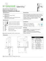 Symmons Industries SLS-6710-1.5 Installation guide