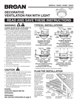 Broan 64W Installation guide