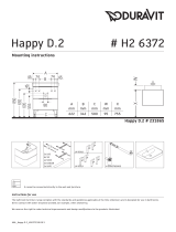 Duravit H2637201111 Installation guide