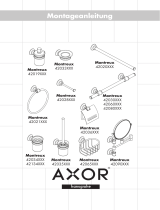 Axor 42065000 Installation guide