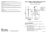 Rohl CA2239LAPC Installation guide