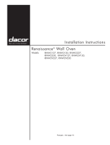 Dacor AMDC3612M Installation guide