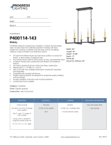 Progress Lighting P400114-143 Installation guide