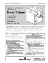 Bradford White BMT2V1250NACK5XC Installation guide