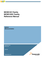 NXP MC9S12C Family User guide