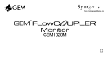 GEM FlowCOUPLER GEM1020M User manual