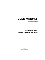 EchoStar DSB-709 FTA User manual