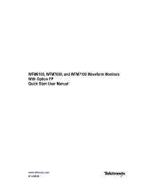 Tektronix WFM6100 Opt. MB Quick Start User Manual