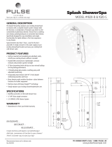 Pulse Splash ShowerSpa 1020-B User manual