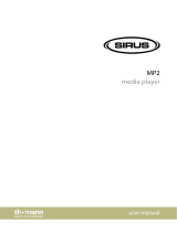 Sirus MP2 Owner's manual