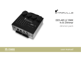 Stair­ville DDS-405 LC DMX 4 Ch. Dimmer User manual