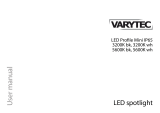 Varytec LED Profile Mini IP65 5600K wh User manual