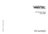 Varytec LED Theater Spot 250 MZ 3200K User manual