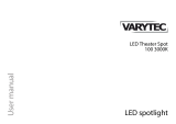 Varytec LED Theater Spot 100 3000K wh User manual