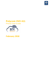 Polycom VVX 411 User manual