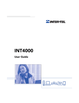 Inter-Tel INT4000 User manual