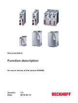 Beckhoff AX5000 Series Function Manual