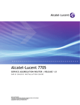 Alcatel-Lucent Service Aggregation Router 7705 Installation guide