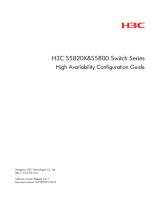 H3C s5800 series High Availability Configuration Manual