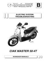 Malaguti CIAK MASTER 50-4T Electric System Troubleshooting