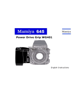 Mamiya 645 Operating instructions