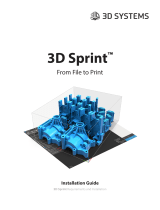 3D Systems 3D Sprint Installation guide