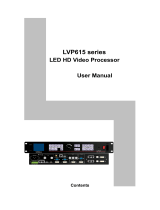 Vdwall LVP615 series User manual