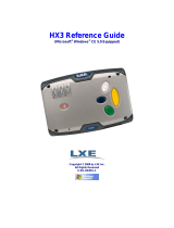 LXE HX3 Reference guide