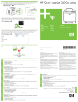 HP COLOR LASERJET 2600N PRINTER Owner's manual