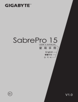 Gigabyte SabrePro 15 User manual