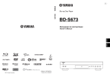 Yamaha BD-S673 Titan User manual