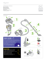 Dyson DC23 Motorhead User manual