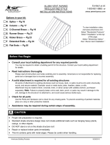 AMERICANA ALUMA-VENT Installation Instructions Manual